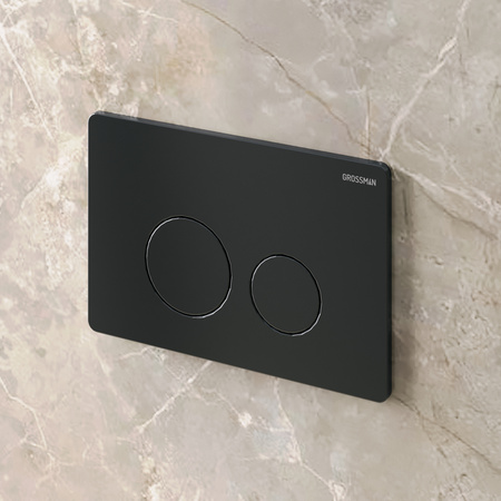 Клавиша смыва Grossman Style 700.K31.05.21M.21M черная матовая